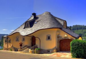 Beatiful organic house germany, beautiful building