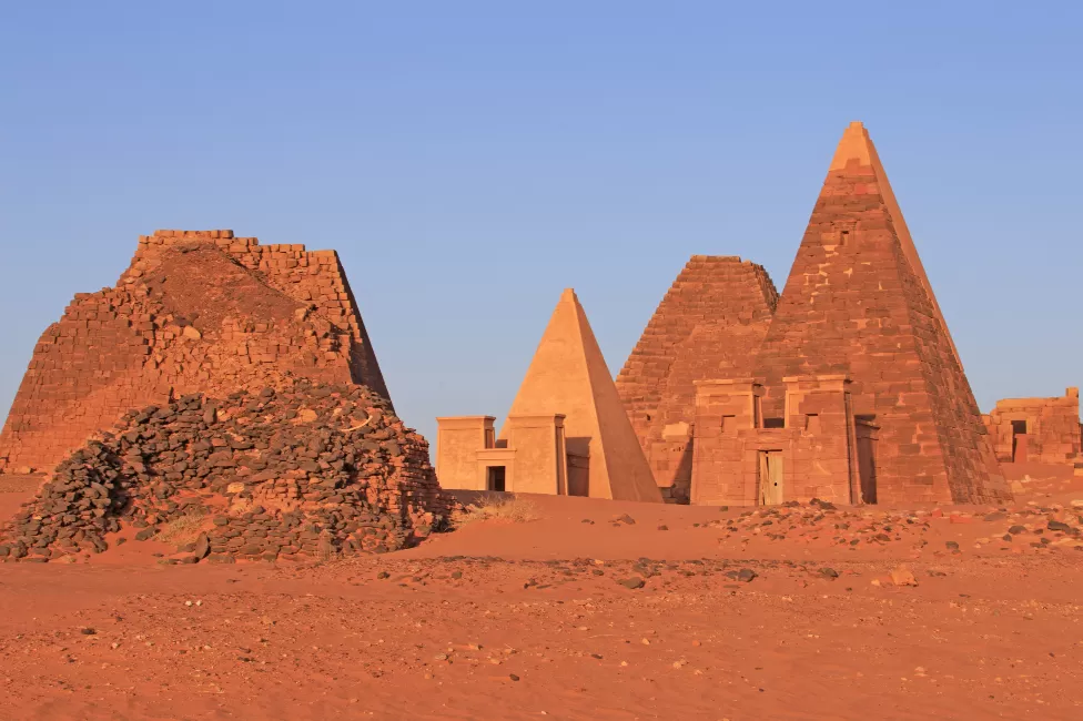 Pyramids of Meroë, Sudan - 300BC