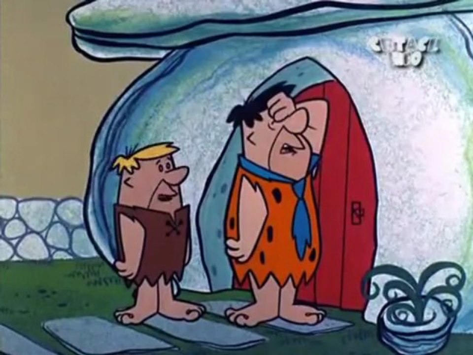 Fred-and-Barny-in-front-of-the-cave-house