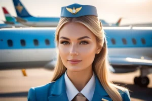 stewardess-airplan