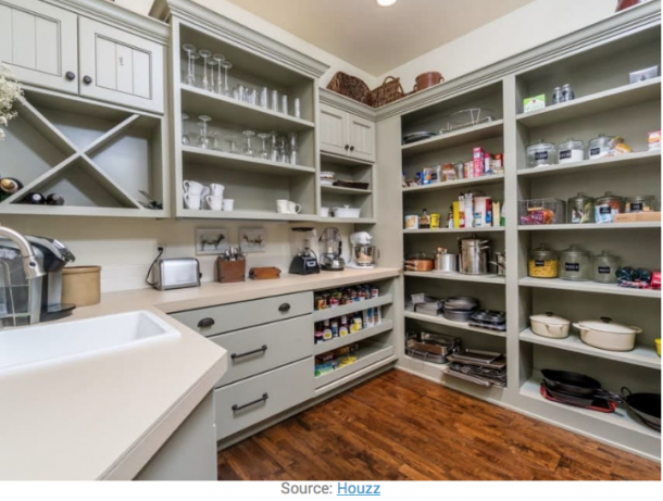 Walk-in-pantry